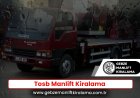 Tosb Manlift Kiralama