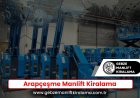 Arapçeşme Manlift Kiralama