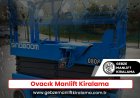 Ovacık Manlift Kiralama