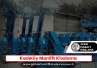Kadıköy Manlift Kiralama