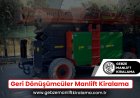 Geri Dönüşümcüler Manlift Kiralama