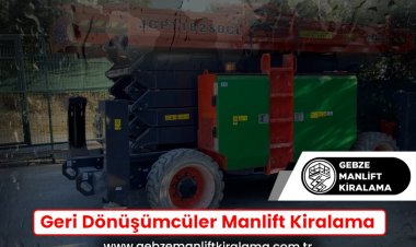 Geri Dönüşümcüler Manlift Kiralama