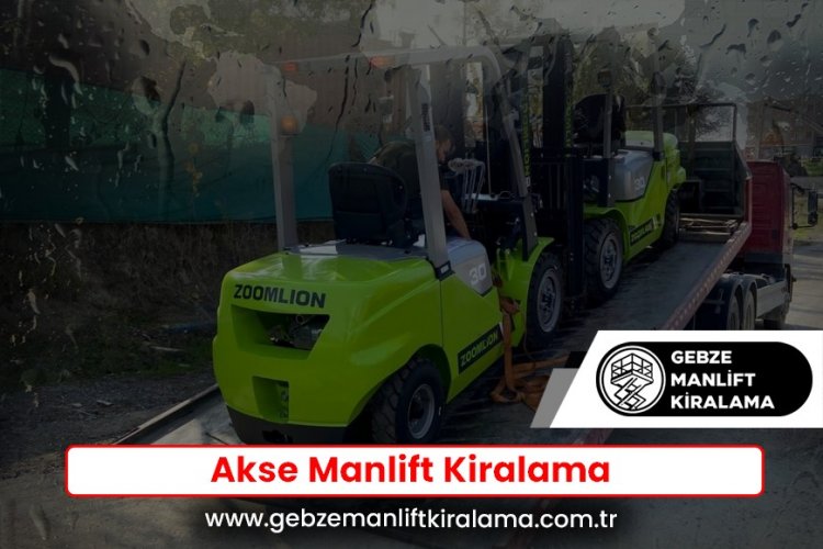 Akse Manlift Kiralama